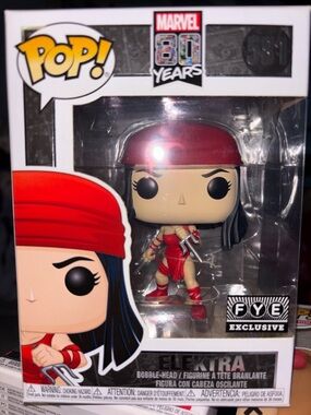 Marvel Elektra Funko Pop! - Red and Black Figure